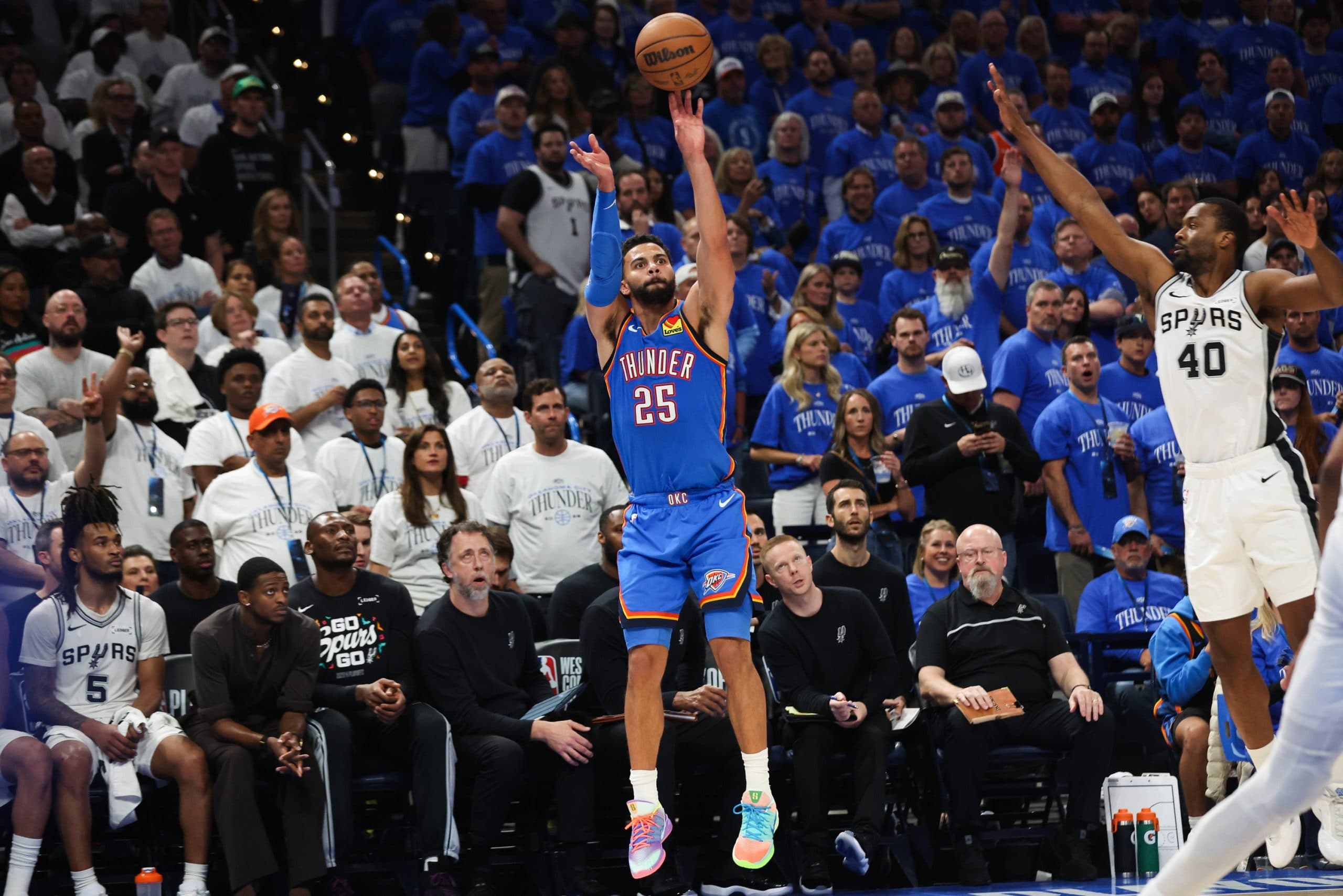 OKC reprend la main, sans Ajay Mitchell
