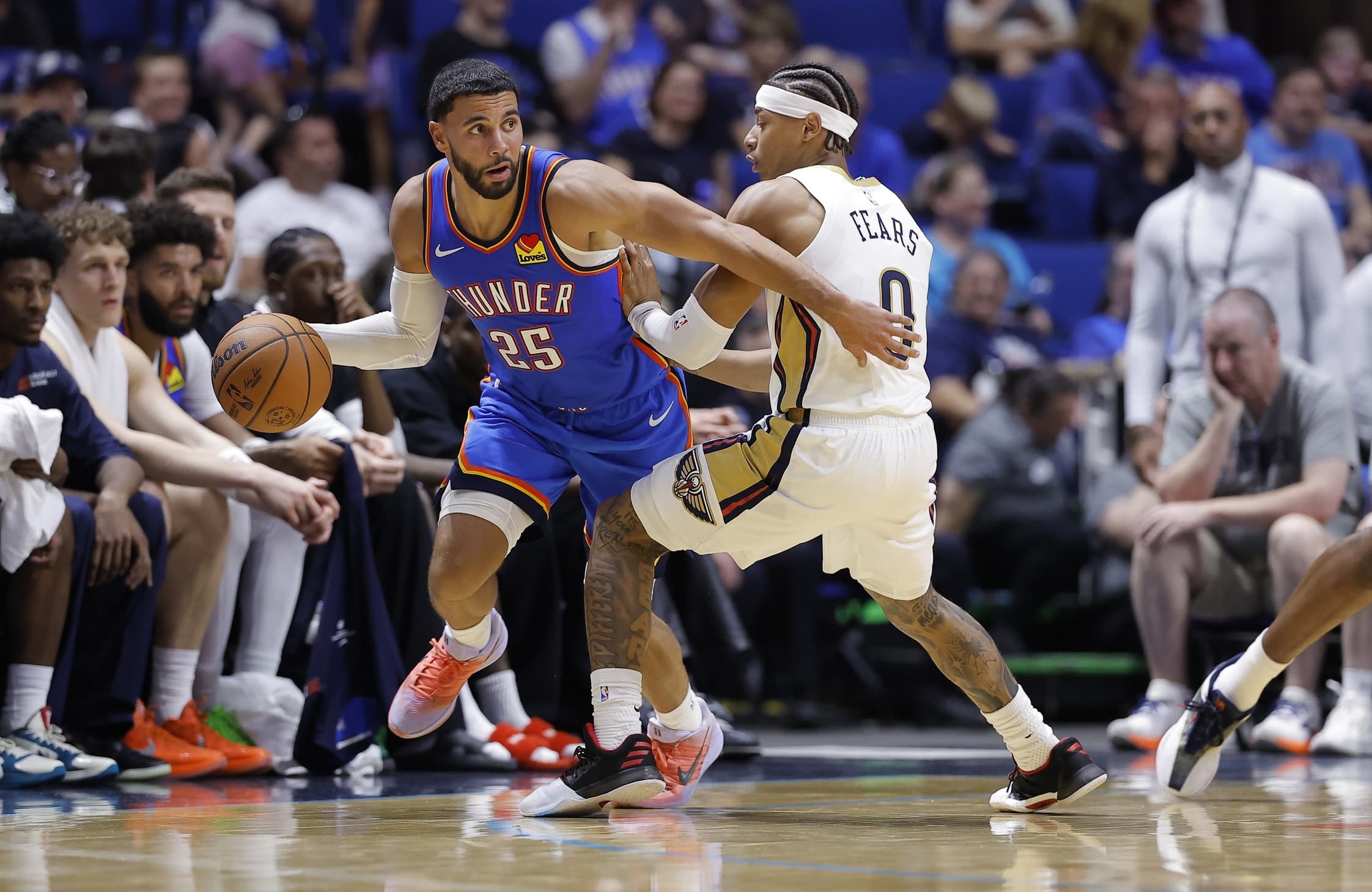 Un revers pour OKC malgré un bon Ajay Mitchell