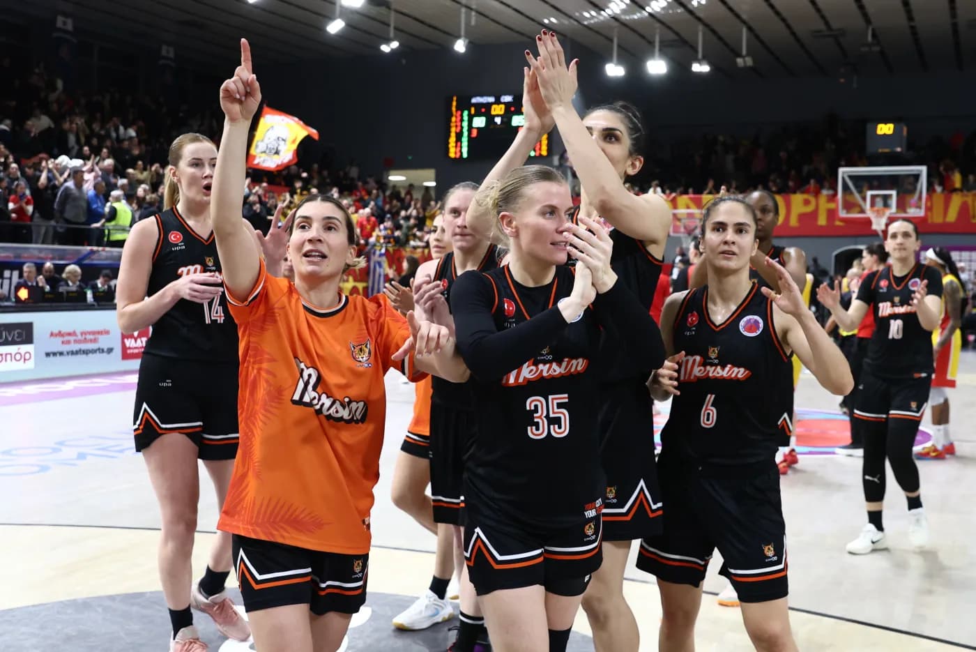 Julie Vanloo et Mersin remportent la manche aller de la finale de l’Eurocup