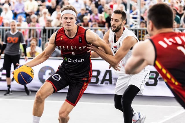 Anvers termine deuxième de la finale de la Pro League 3×3 en France