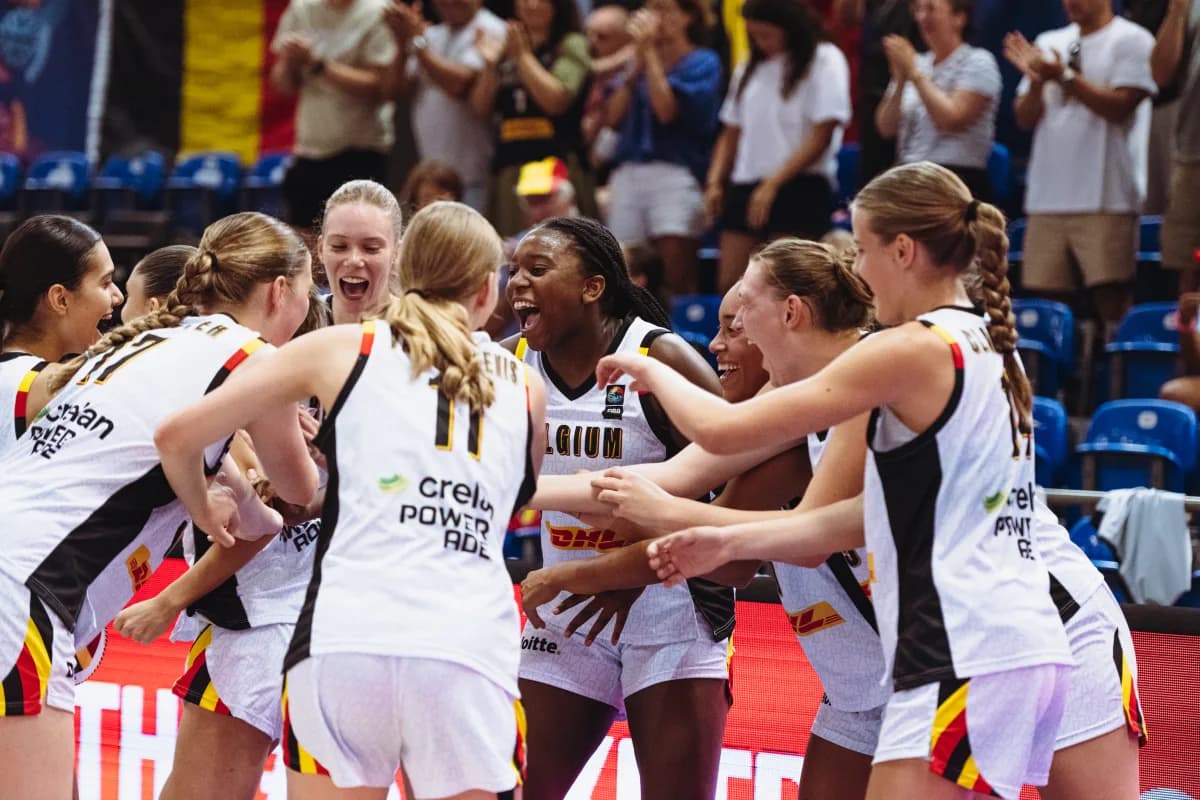 Les U16 Belgian Cats enchaînent contre la Bosnie