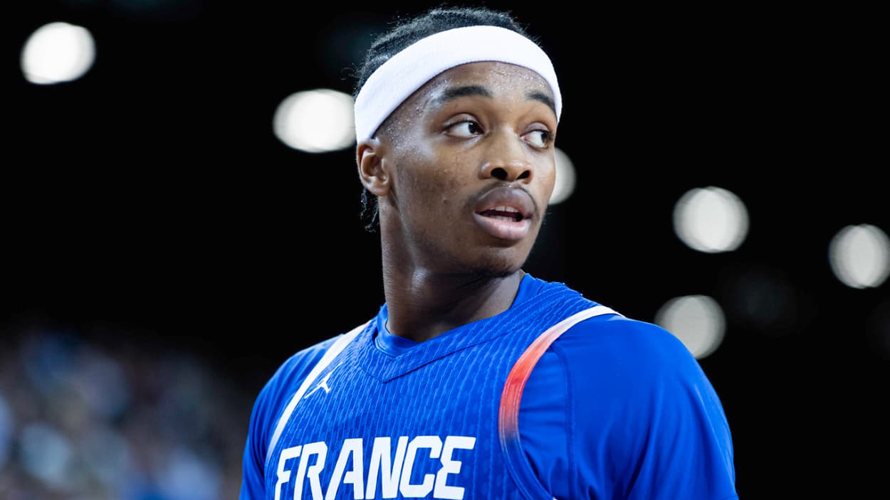 Bilal Coulibaly (France) face à l'Allemagne Bilal Coulibaly (France) face à l'Allemagne