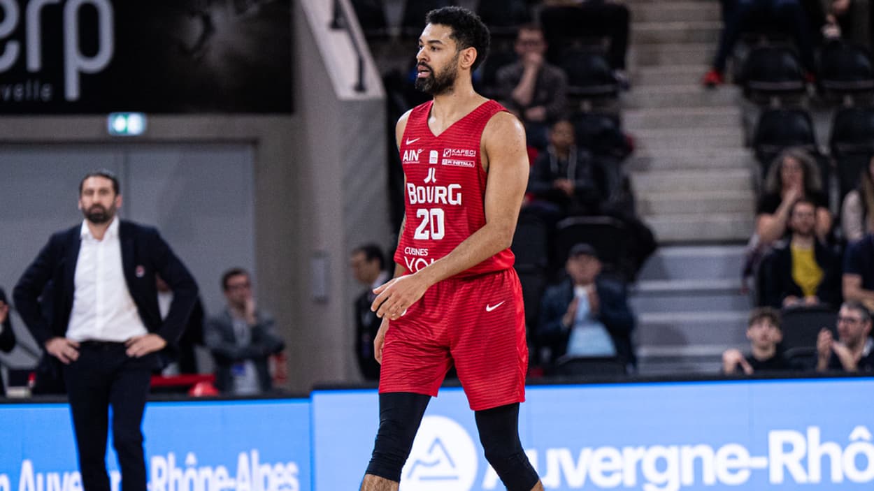 Jeremy Morgan (Bourg-en-Bresse) face à Nancy Jeremy Morgan (Bourg-en-Bresse) face à Nancy