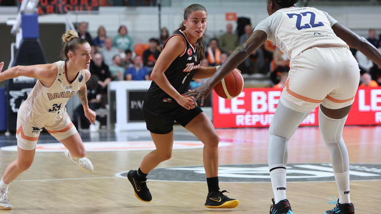 Marine Fauthoux à la mène avec Mersin en Euroleague Marine Fauthoux à la mène avec Mersin en Euroleague