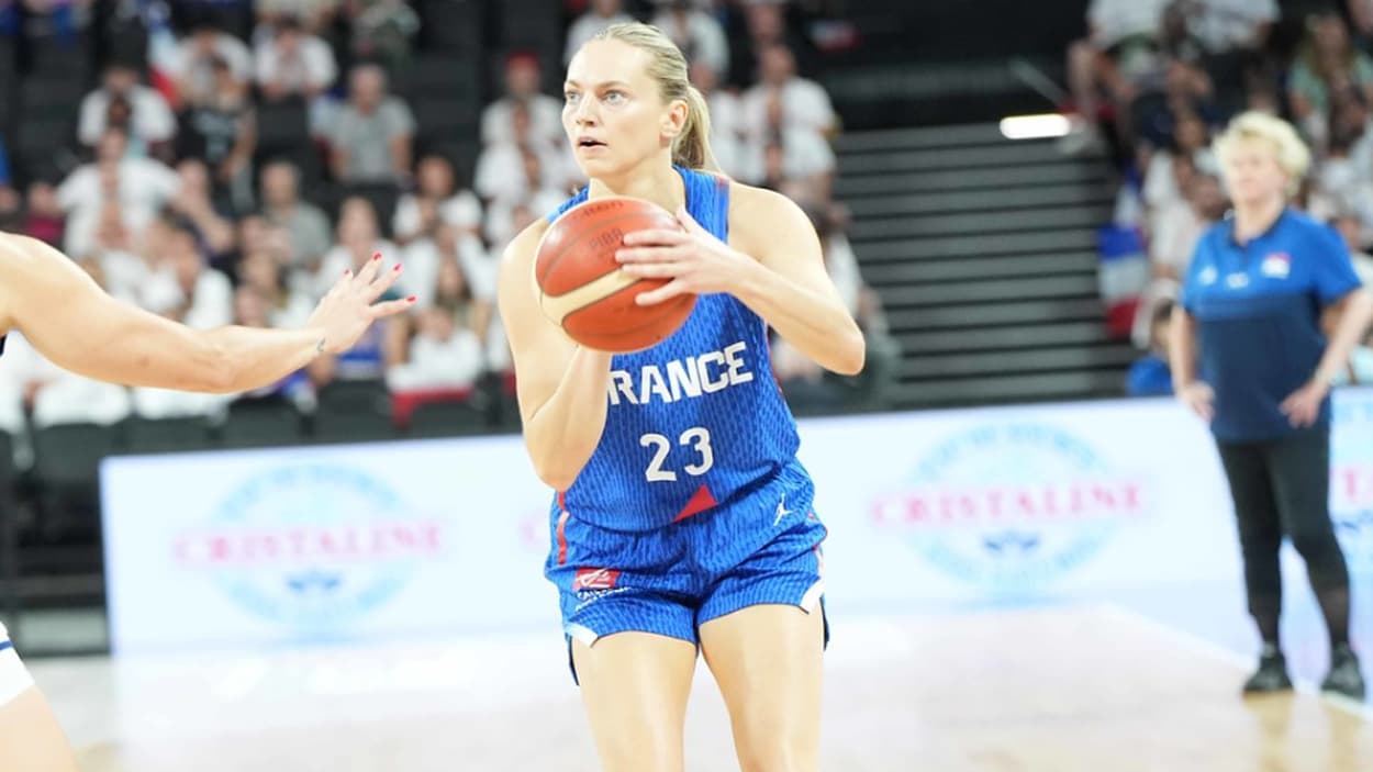 Marine Johannes (France) face à la Serbie Marine Johannes (France) face à la Serbie