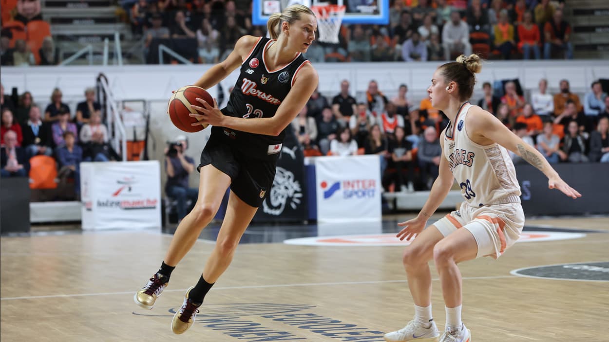 Marine Johannes avec Mersin en Euroleague Marine Johannes avec Mersin en Euroleague