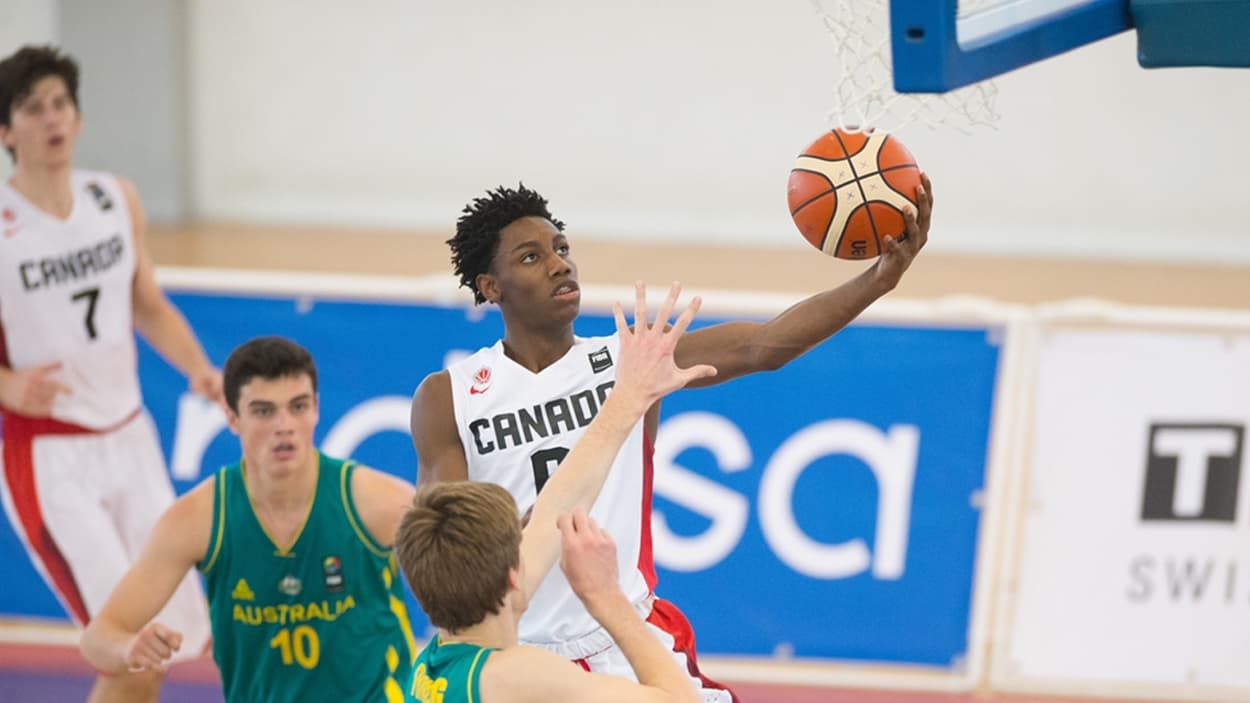 R.J. Barrett (Canada) au tir en U17 R.J. Barrett (Canada) au tir en U17