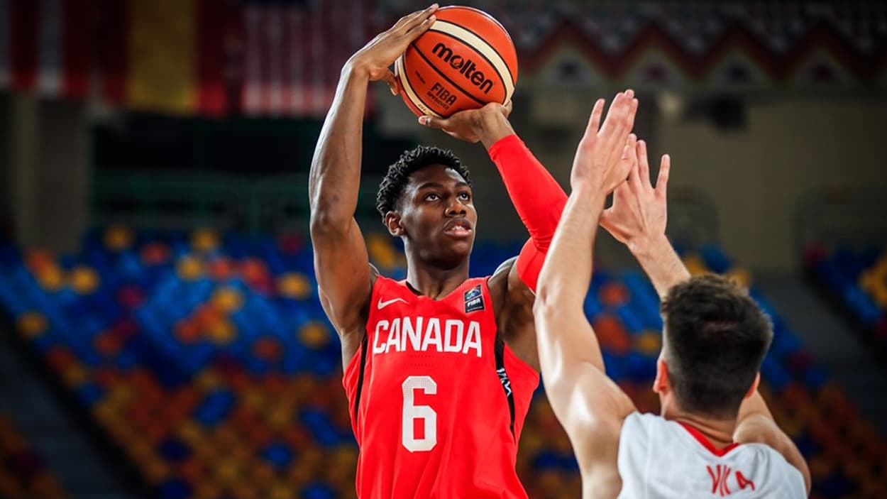 R.J. Barrett (Canada) au tir en U19 R.J. Barrett (Canada) au tir en U19