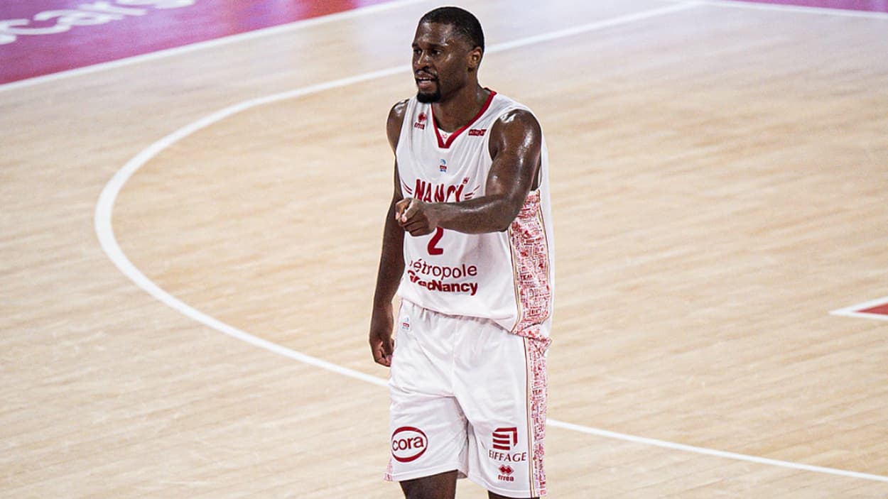 Tyren Johnson (Nancy) face au Paris Basketball Tyren Johnson (Nancy) face au Paris Basketball